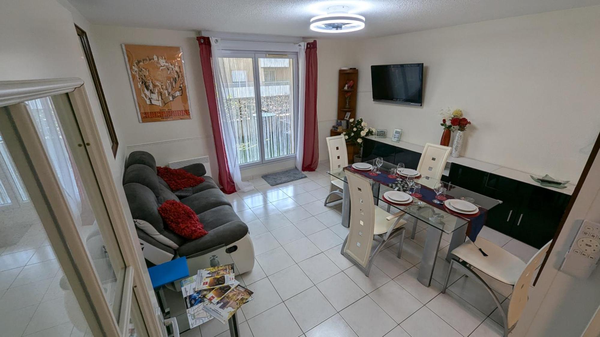 Appartement Carcaluxe Carcassonne Esterno foto